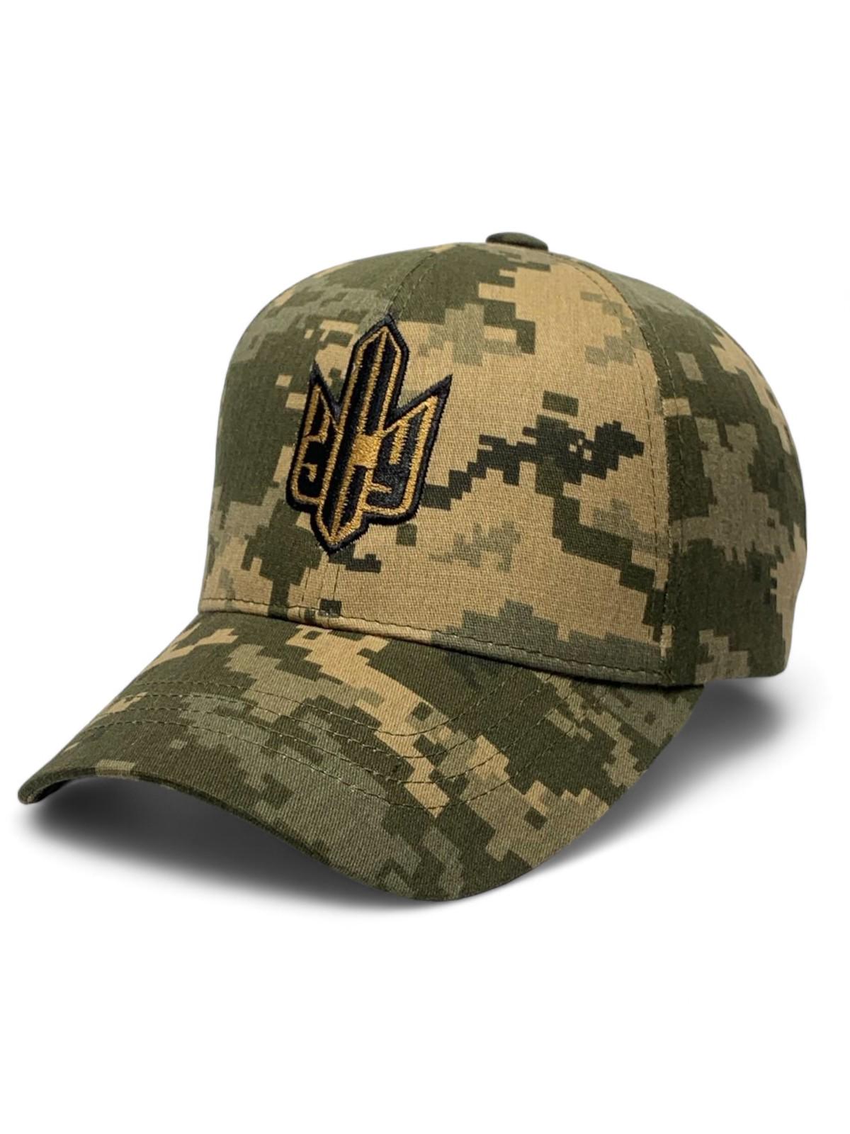 Бейсболка с вышивкой XXL 61-62 см Пиксель (19201276)