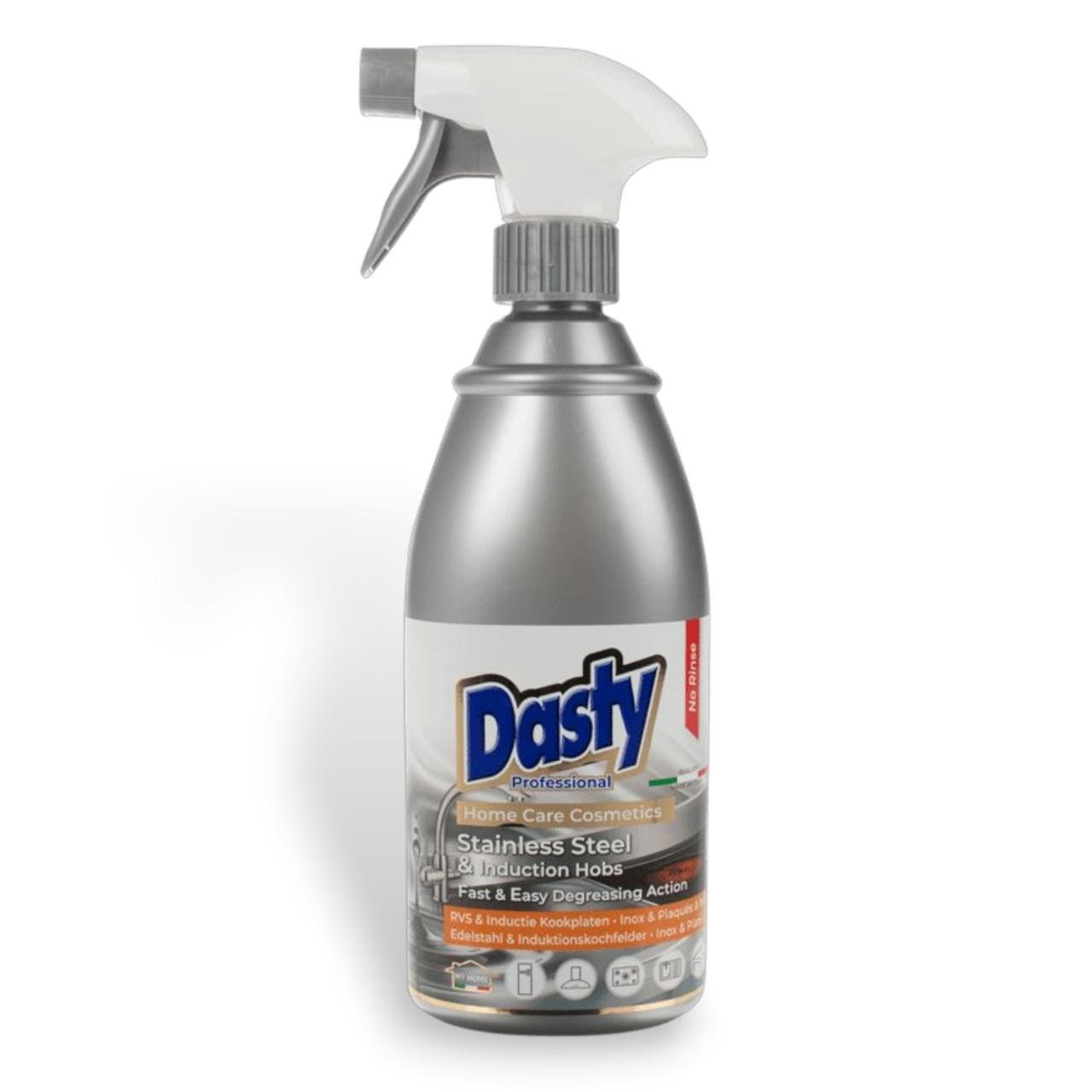 Спрей для нержавіючої сталі та індукційних плит Dasty Stainless Steel&Induction Hobs 700 мл Спрей для нержавіючої сталі та індукційних плит Dasty Stainless Steel&Induction Hobs 700 мл