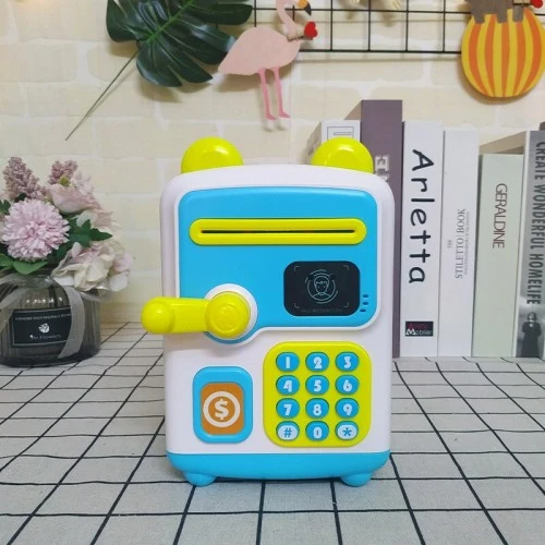 Копилка с кодовым замком/распознаванием лиц и звуковыми эффектами Голубой (b1030d56) Копилка с кодовым замком/распознаванием лиц и звуковыми эффектами Голубой (b1030d56)