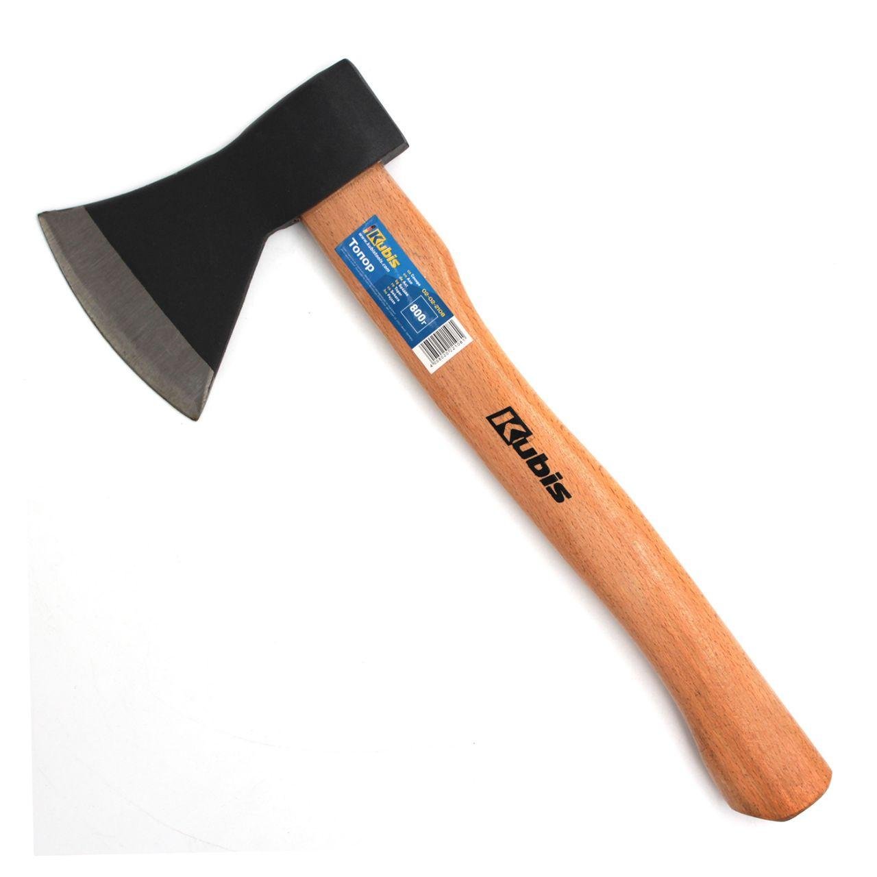 Топор Kubis 800г деревянная ручка Бук (02-02-2108)