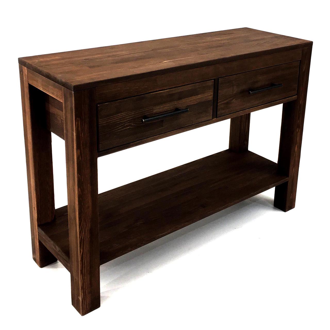 Столик консольный из дерева Хворен Капучино (СОО-000709) - фото 1 Столик консольный из дерева Хворен Капучино (СОО-000709) - фото 1