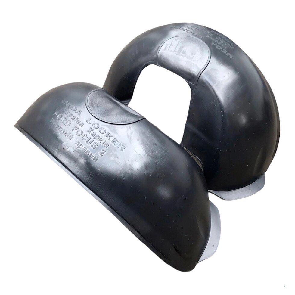 Підкрилки передні MEGA LOCKER на Ford Focus II 04-11 2 шт. (MLFoFP)