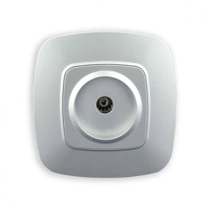 Розетка ТВ Horoz Electric ELA Серебряный (112-007-0009-020)