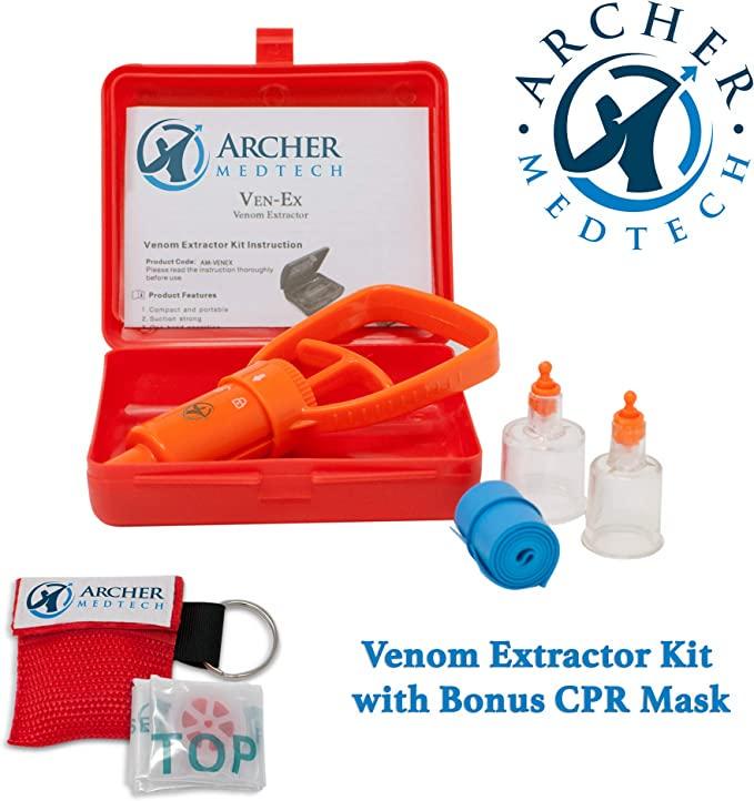 Набір від укусу змій та бджол Ven-Ex, аспіратор для вилучення отрути, засіб першої допомоги - фото 3 Набір від укусу змій та бджол Ven-Ex, аспіратор для вилучення отрути, засіб першої допомоги - фото 3