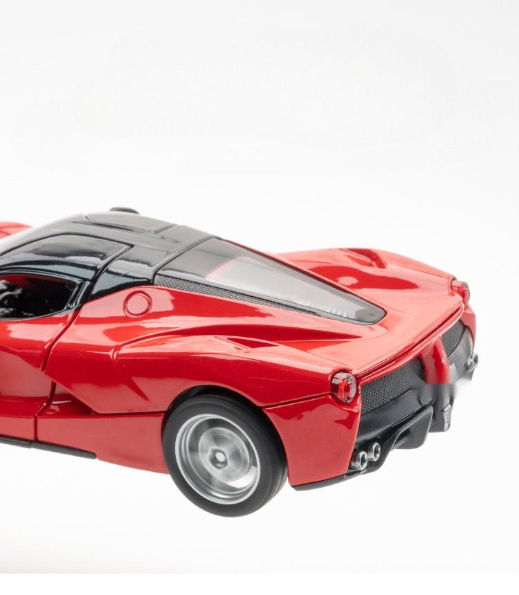 Машина колекційна Ferrari LaFerrari металева з інерційним механізмом/світлом/звуком 1:32 Червоний (32163) - фото 5 Машина колекційна Ferrari LaFerrari металева з інерційним механізмом/світлом/звуком 1:32 Червоний (32163) - фото 5