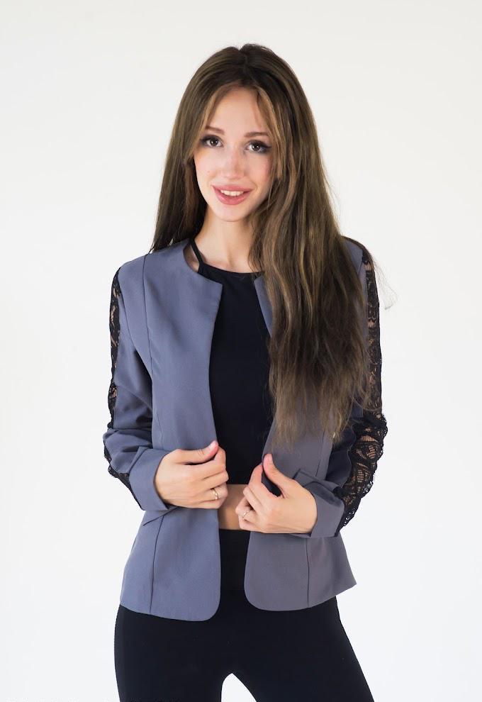 Пиджак женский Podium Darline 21333-GREY XL Серый