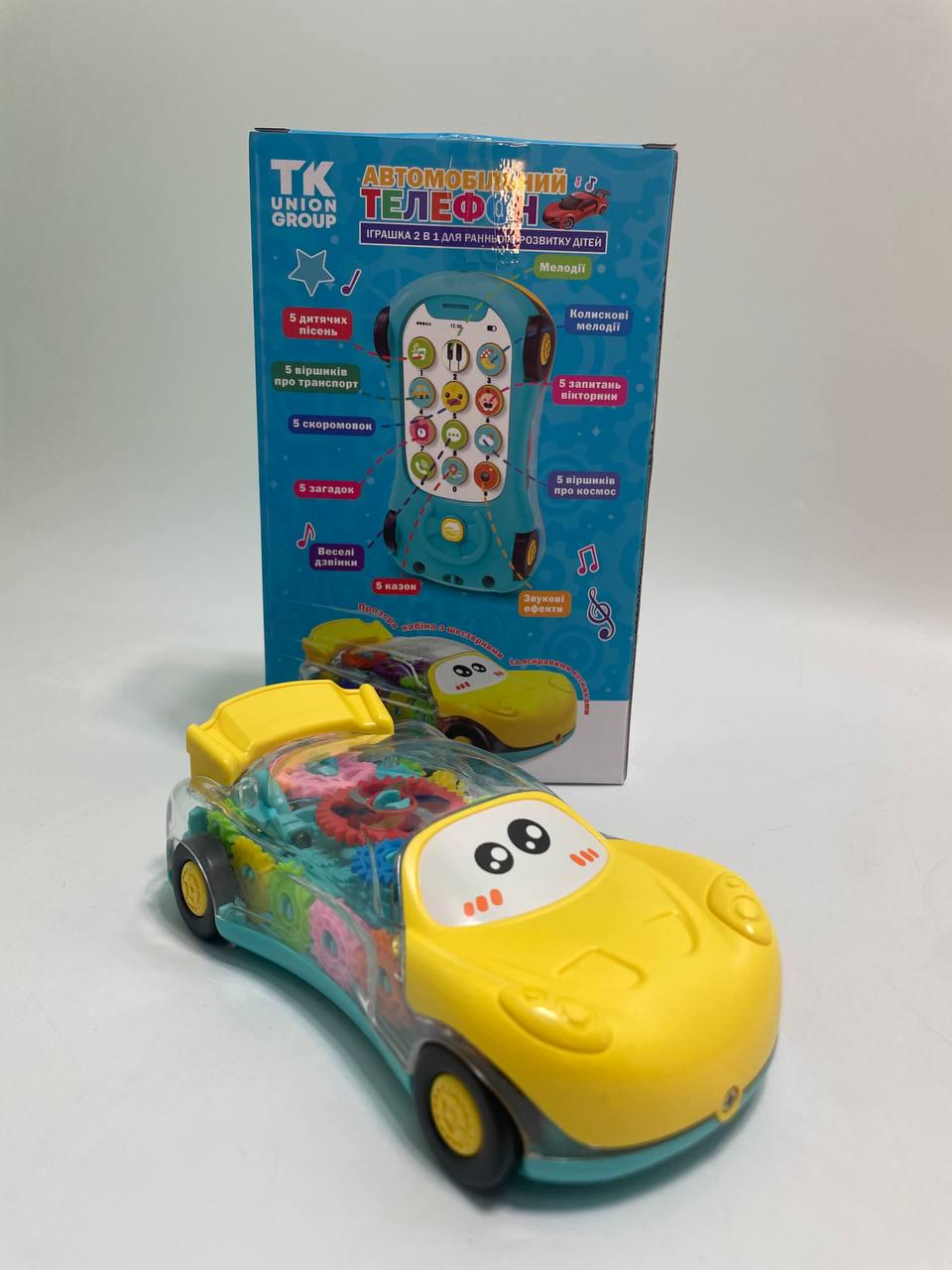 Игрушка TK Group Автомобильный телефон свет/звуки/песни/стихи/мелодии
