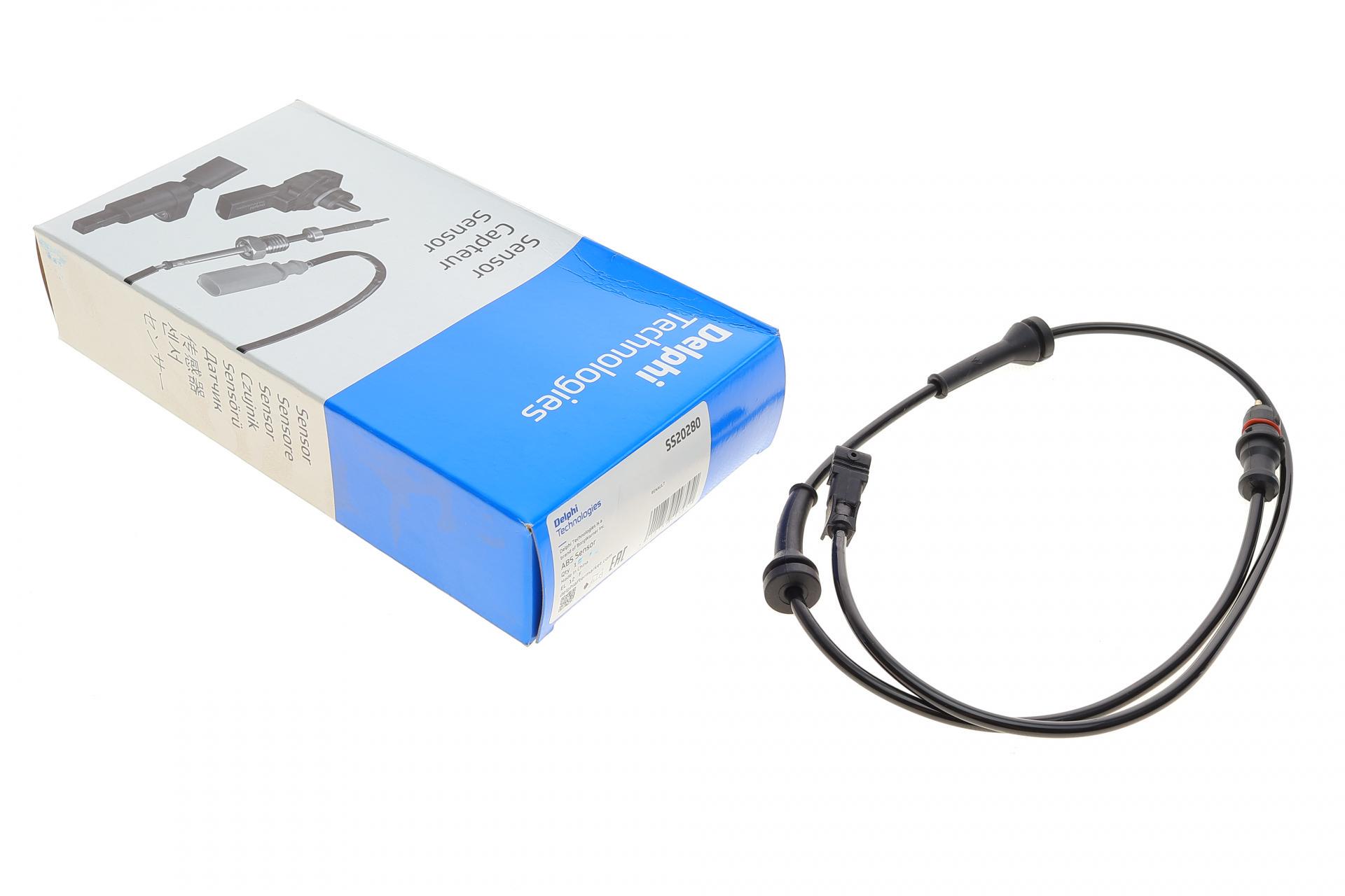 Датчик DELPHI ABS задній Renault Megane II/Scenic II 1,4-2,0 02 (SS20280)