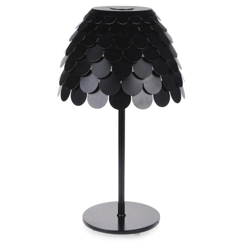 Настольная лампа Чешуя Brille BL-117T/1 E27 BK