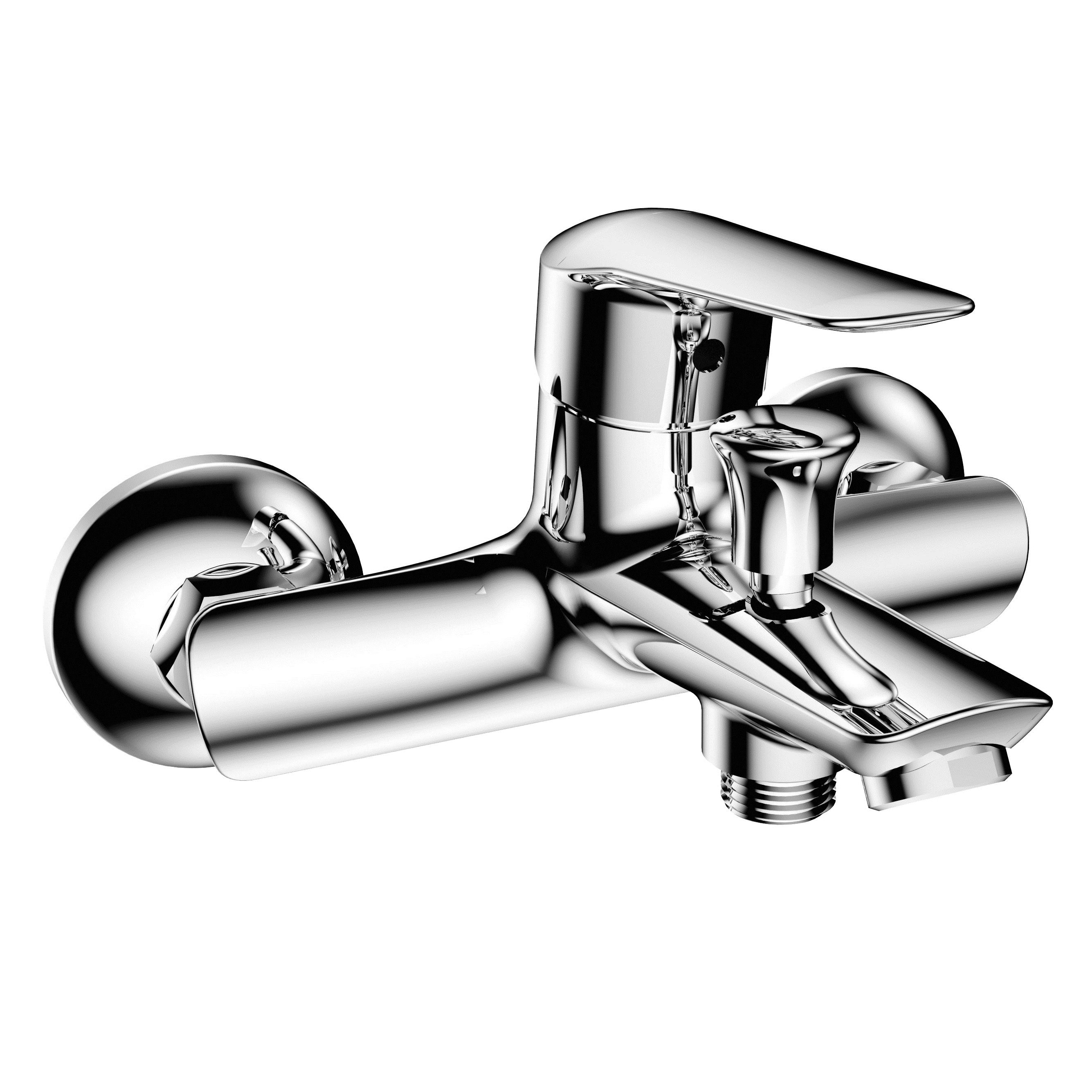 Змішувач для ванної VOLLE Nemo 15142100 одноважільний Хром (153320) Змішувач для ванної VOLLE Nemo 15142100 одноважільний Хром (153320)