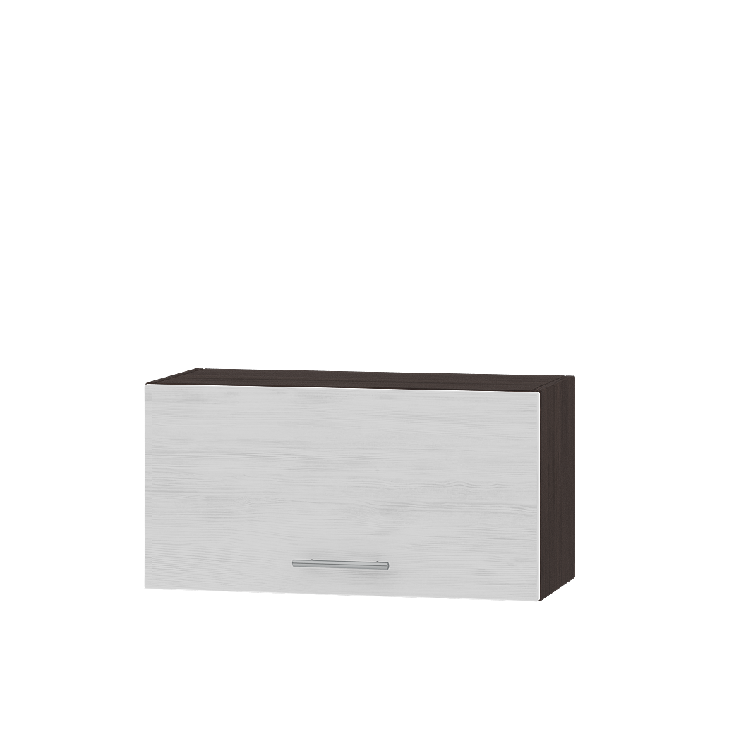 Шафа верхня Еверест Оптіма модуль Верх В09-700 70х30х36 см Північне Дерево Світле/Венге темний (07767)