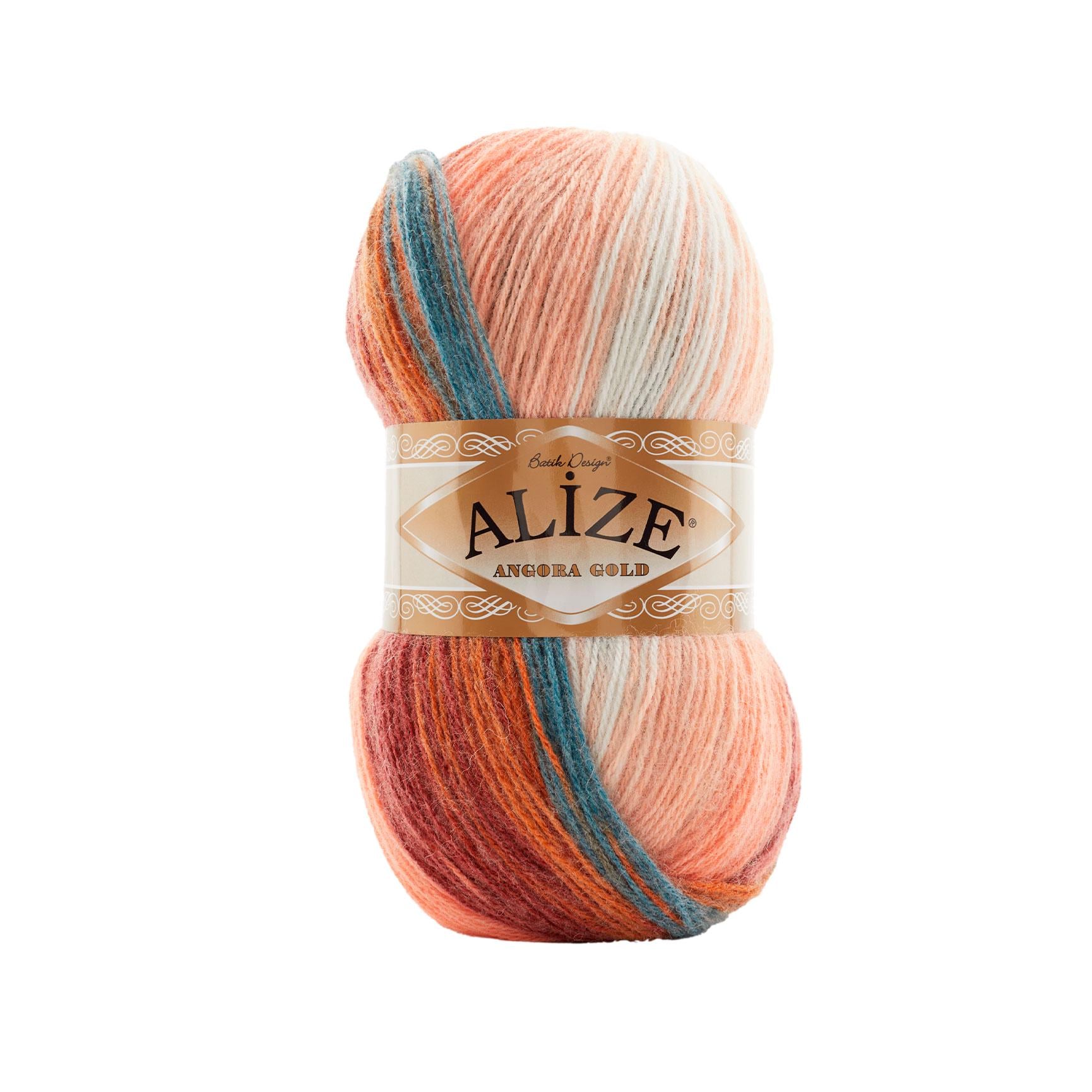 Пряжа Alize Angora Gold Batik 8023 (6351)