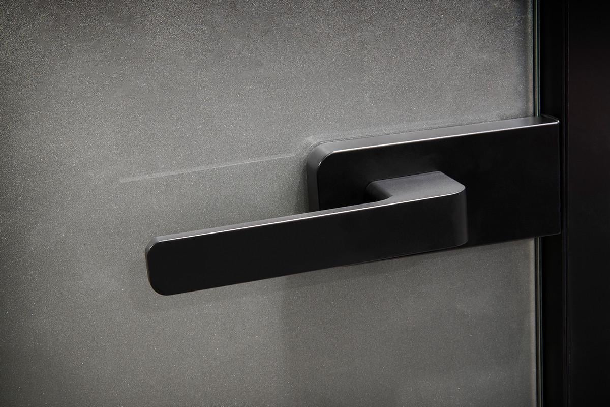 Ручка с магнитным механизмом для стекла WALA H4S32/SM1OM1 стекло-рама Черный (H4S32/SM1OM1)