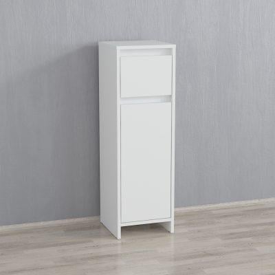 Пенал с шухлядой и дверцой Moreli Forte Wilmer 2 950x300x300 мм Белый (id27-0000-117-white)