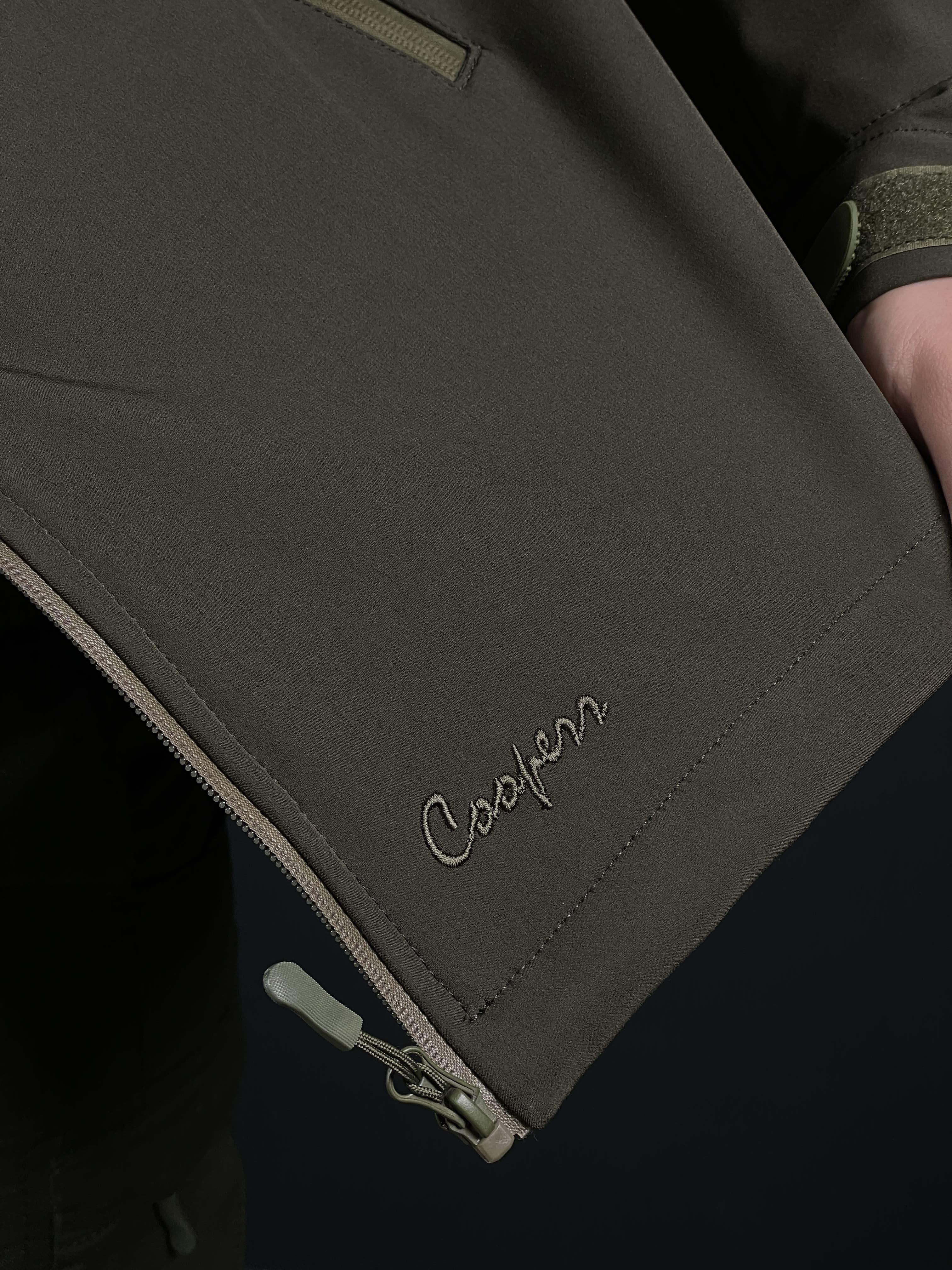 Куртка военная COOPERR Soft Shell II L Олива (KUR-1.3.L) - фото 11