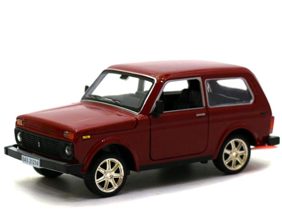 Машина коллекционная Нива ВАЗ металлическая Автопром (21214)