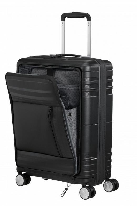 Валіза American Tourister Hello Cabin 55х40х21 см Чорний (MC4/09002) - фото 6