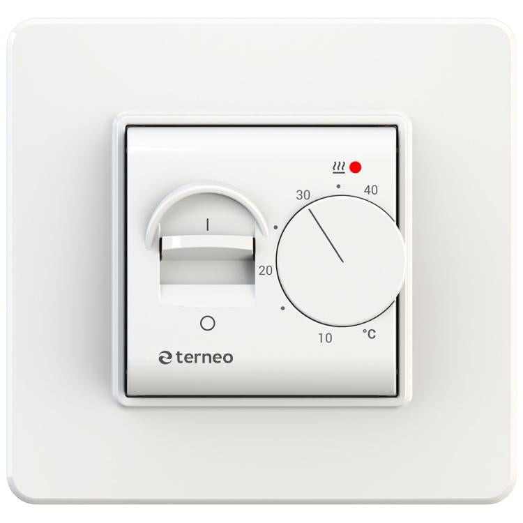 Терморегулятор Terneo Mex Білий (000183261) Терморегулятор Terneo Mex Білий (000183261)