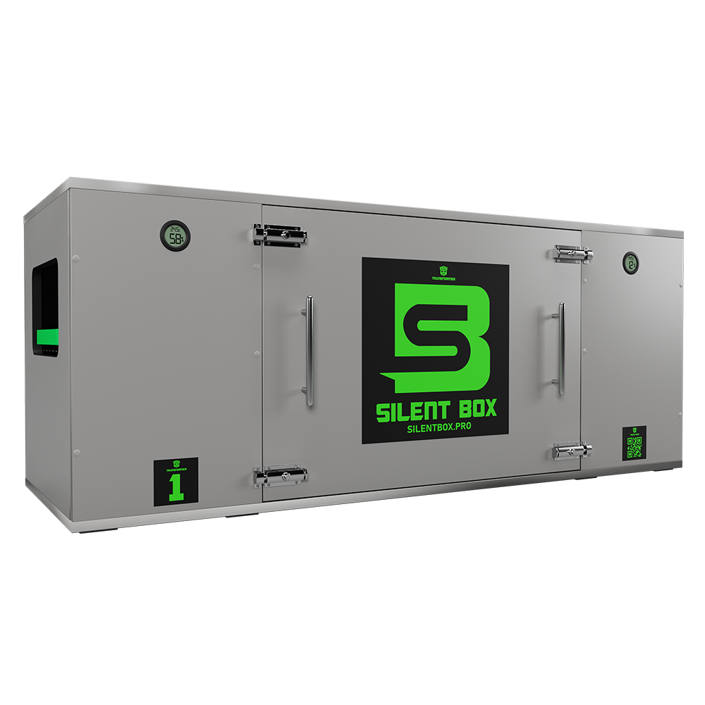 Шумобокс на один асік SILENT BOX TRANSFORMER 1 Gray (TR1GrayTermo)