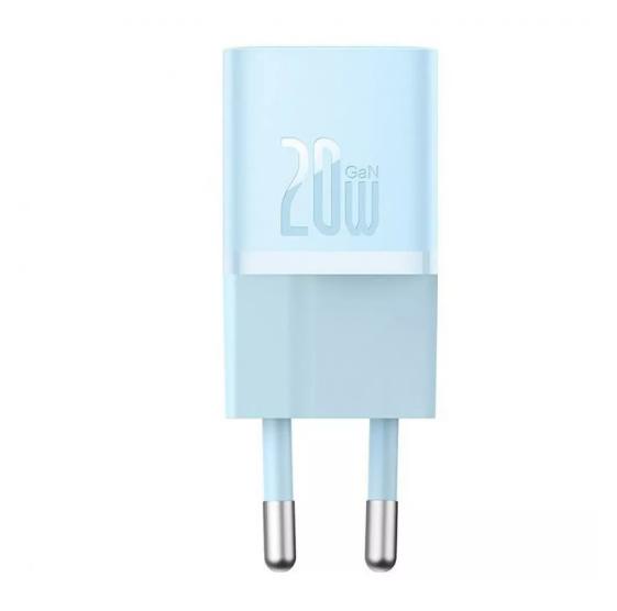 Зарядний пристрій BASEUS GaN5 Fast Charger 1C 20W Type-C Blue (600553)