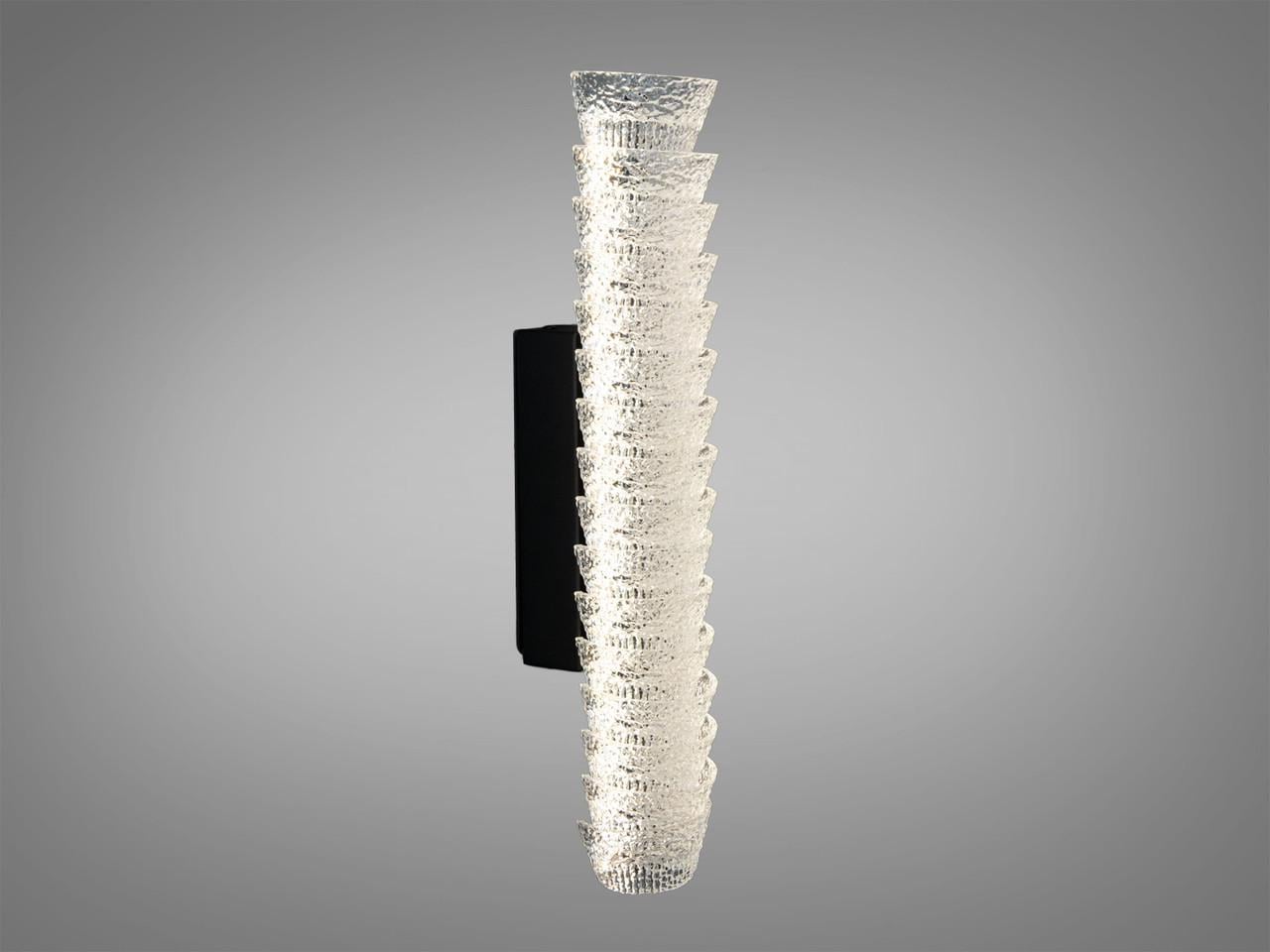 Настенный светильник LED для гостиной 22 Вт MD2509/400BK Черный (3042734484) Настенный светильник LED для гостиной 22 Вт MD2509/400BK Черный (3042734484)