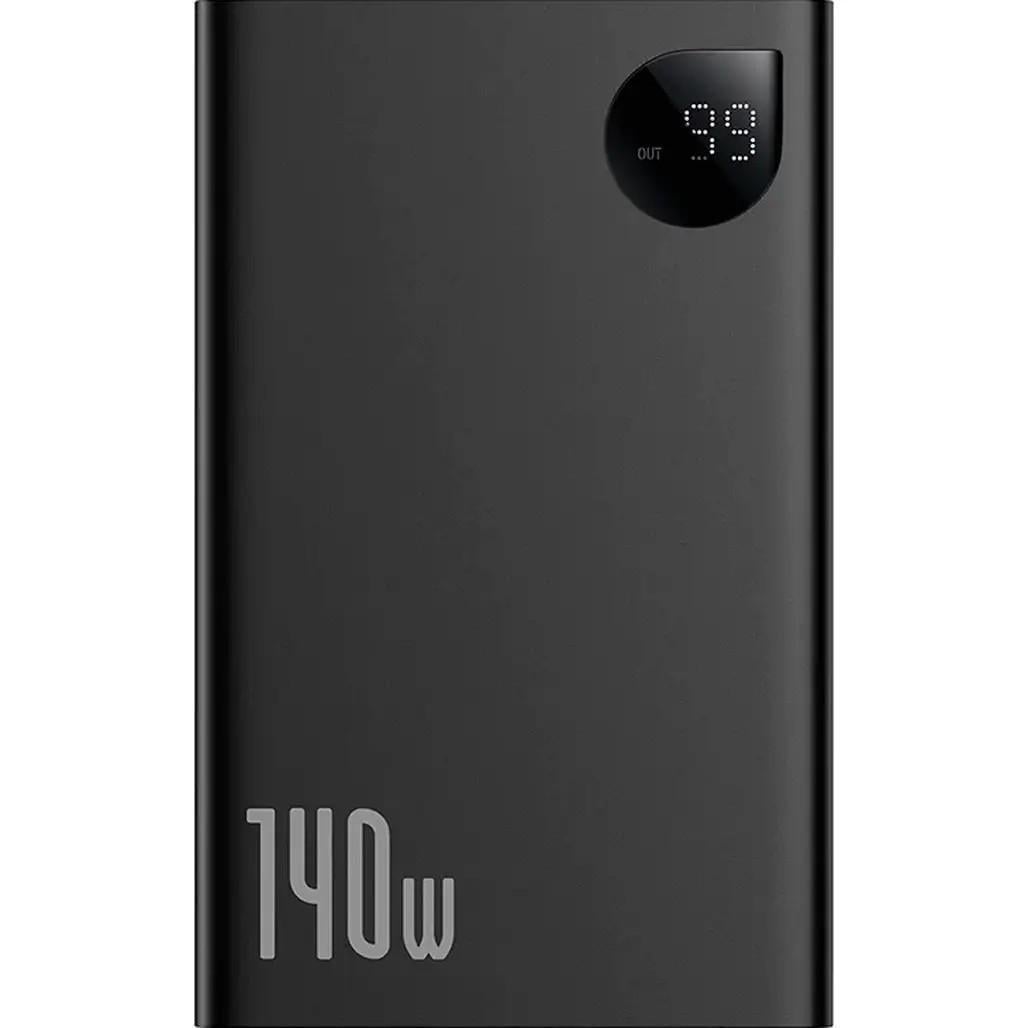 Повербанк BASEUS Adaman Digital Display 140 W 24000 mAh Чорний P10021508113-00 (2133737956)