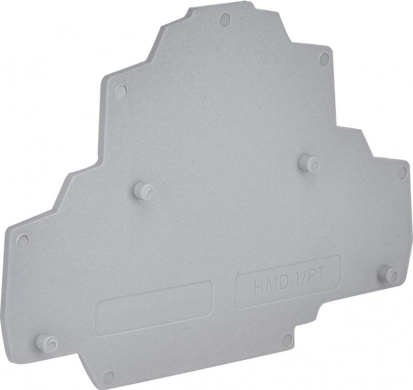 Пластина бічна для набірних клем ETI ESP2-HMD.1/PT ESP2-HMD.1/ESP2-HMD.2N Сірий (3903185)