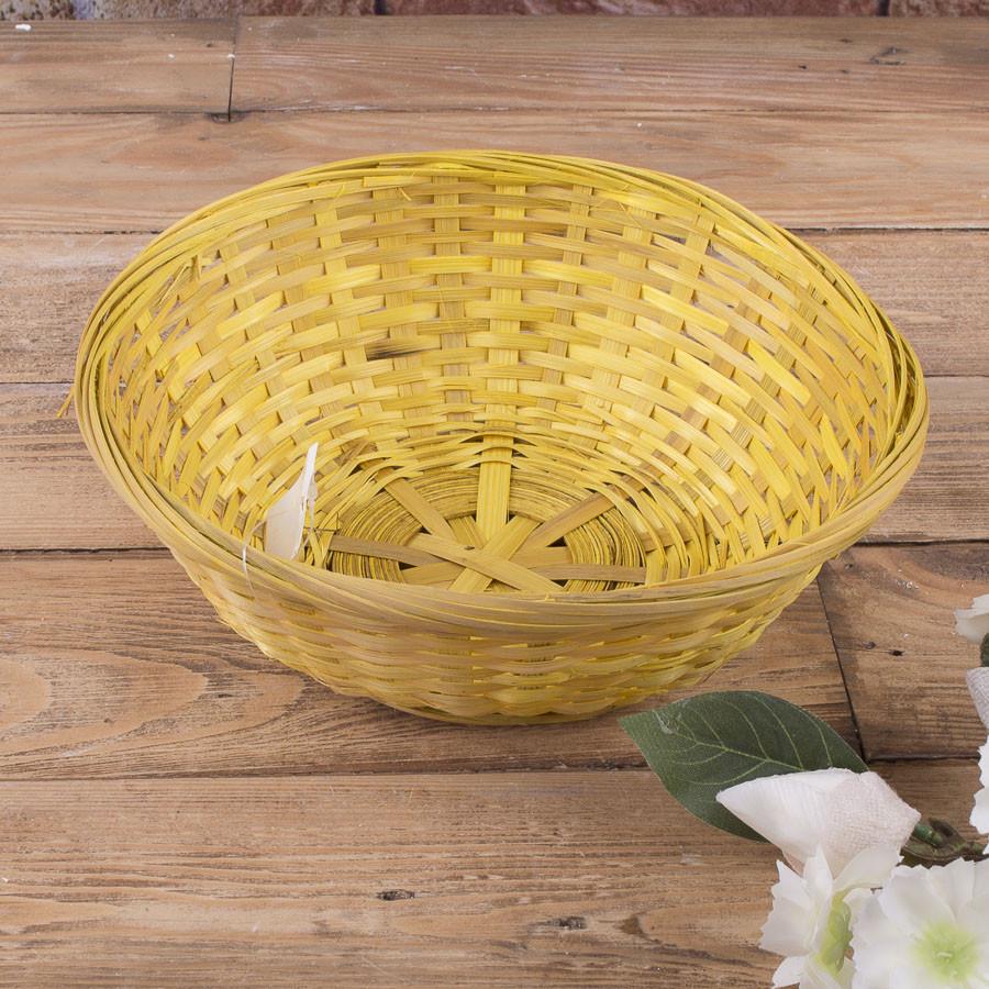 Кашпо поднос из бамбука микс (1472-3)