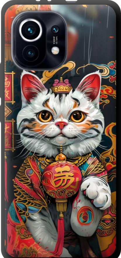 Чехол на Xiaomi Mi 11 China Cat v2 (6135b-2253-42517)