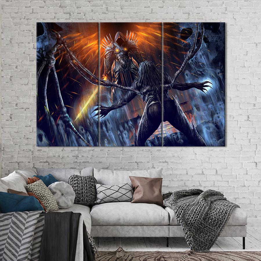 Настенний декор Компьютерная игра StarCraft 156x100 см (A148-3)