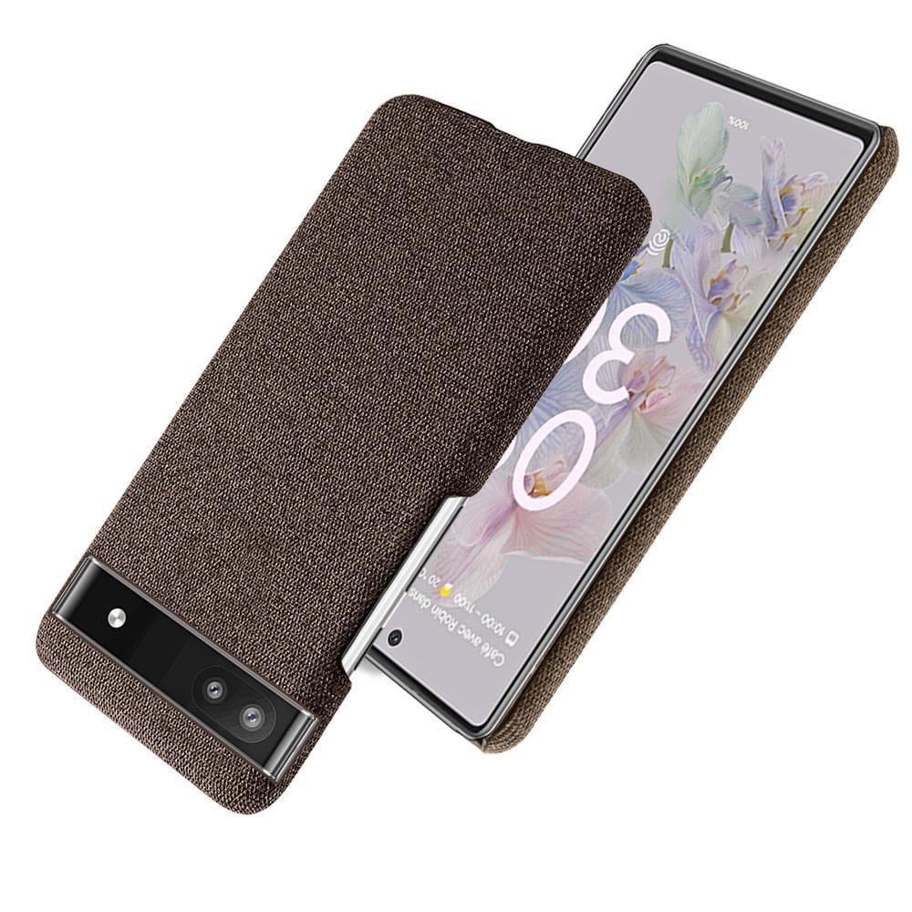 Тканевый чехол для Google Pixel 6a (коричневый) - фото 2