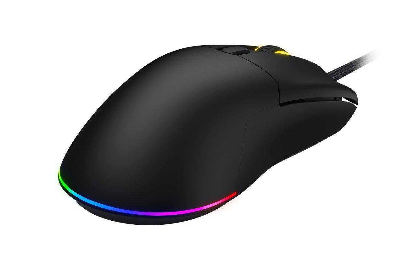 Мышка игровая Hator Pulsar 3 проводная RGB 12000 DPI память настроек Черный (629406) - фото 3 Мышка игровая Hator Pulsar 3 проводная RGB 12000 DPI память настроек Черный (629406) - фото 3