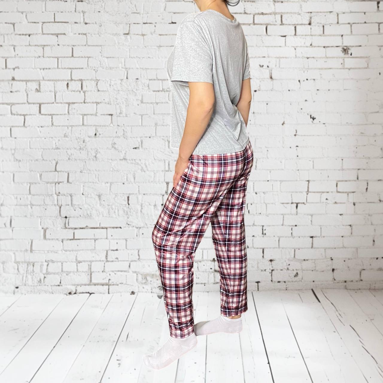 Пижама женская теплая "I Love You" футболка и брюки M (N60008) - фото 3 Пижама женская теплая "I Love You" футболка и брюки M (N60008) - фото 3