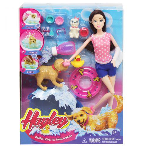 Кукла шарнирная с питомцем Розовый (150545) Кукла шарнирная с питомцем Розовый (150545)