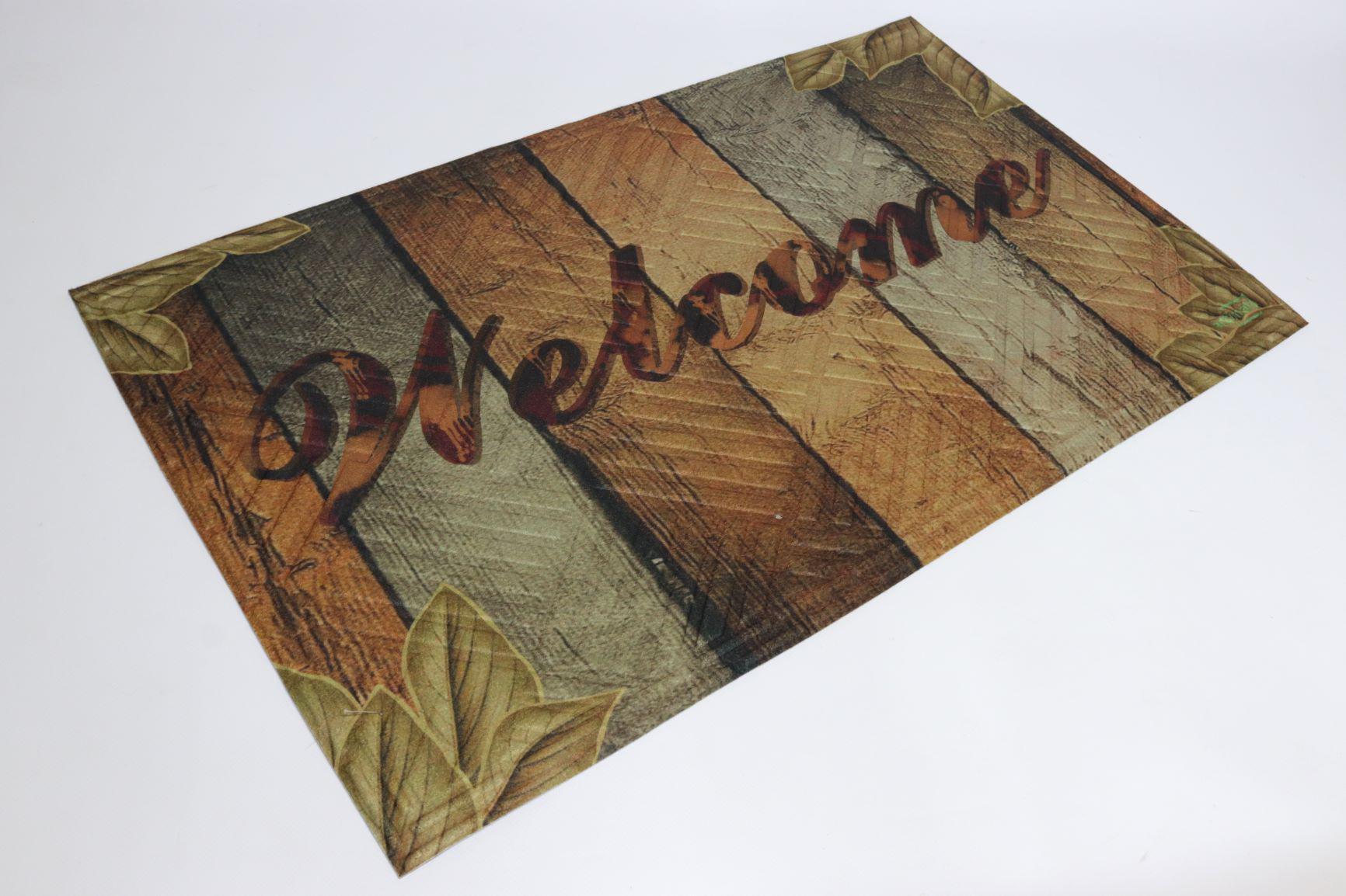 Коврик входной ARTIMAT на резиновой основе с принтом 45x75 см (к-602-265) - фото 2