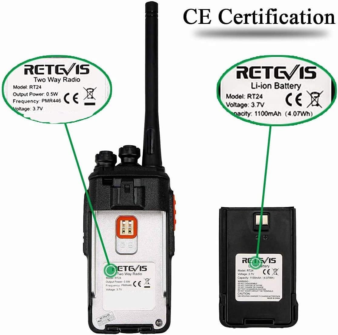 Рація професійна двостороння Retevis RT24 на великі відстані - фото 5