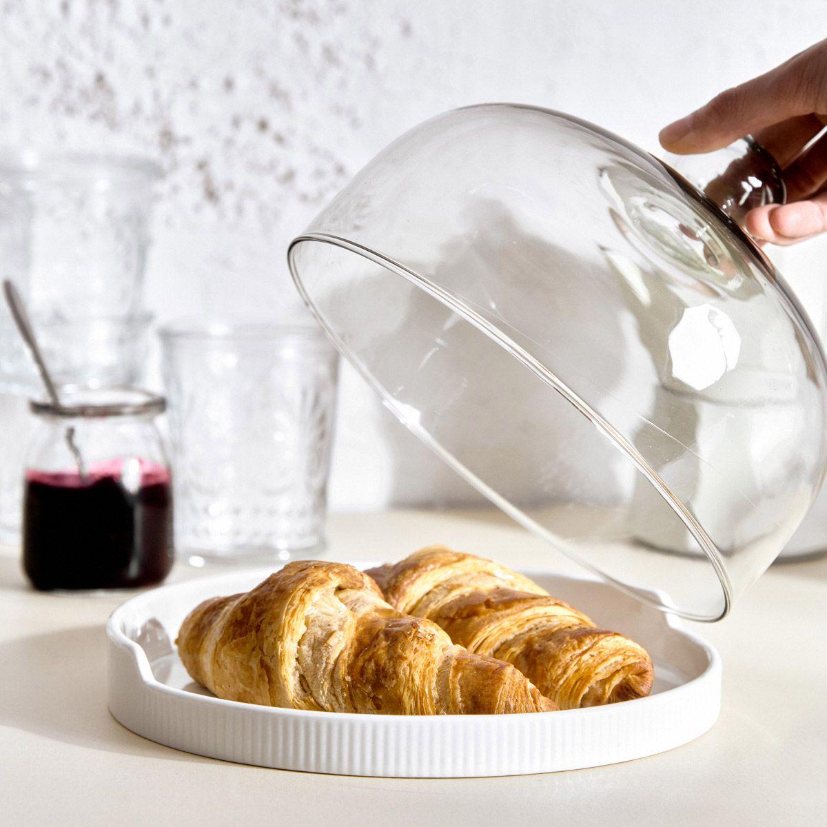 Блюдо сервировочное с крышкой Homla FINCAN 22х16 см Белый (161316) - фото 6