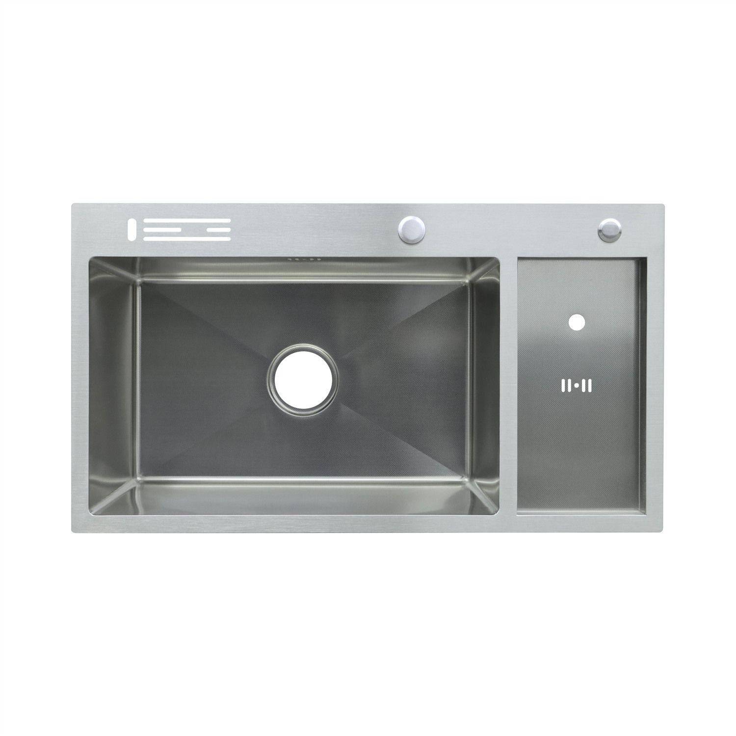 Мойка для кухни Zerix ZH8245-SET-08 Micro Decor SS Color врезная нержавеющая сталь прямоугольная 3,0/0,8 мм 820x450 мм (ZM5593) Мойка для кухни Zerix ZH8245-SET-08 Micro Decor SS Color врезная нержавеющая сталь прямоугольная 3,0/0,8 мм 820x450 мм (ZM5593)