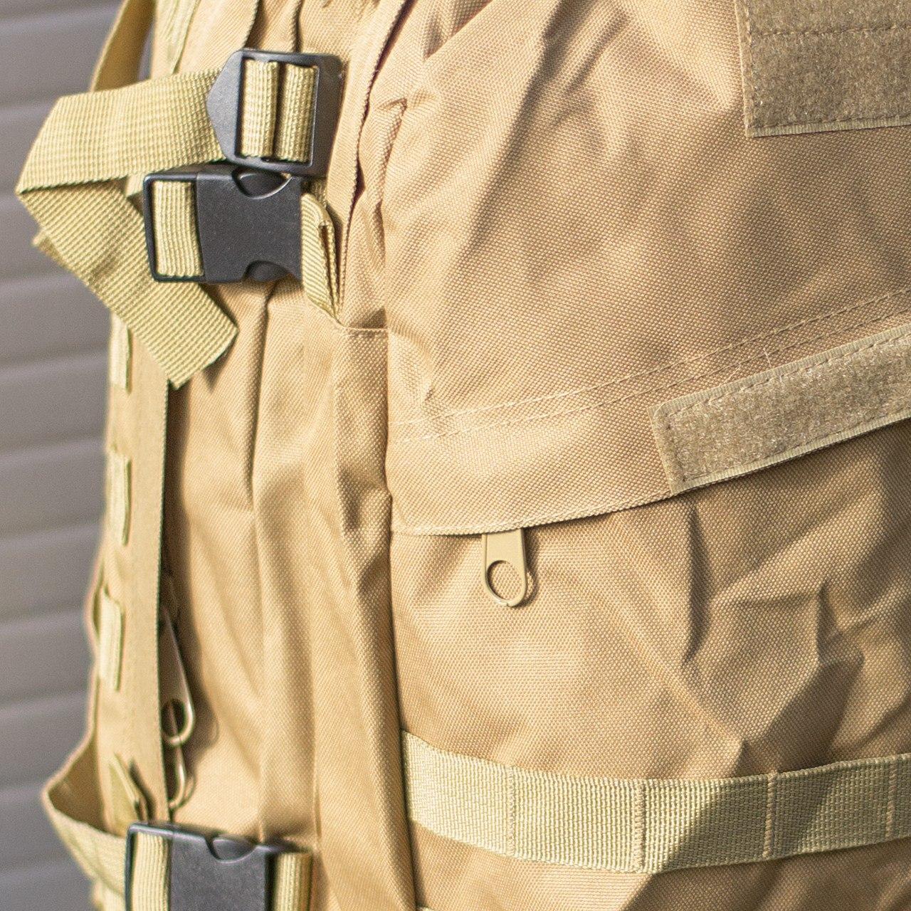 Рюкзак військовий чоловічий 45 л Coyote (00034) - фото 7