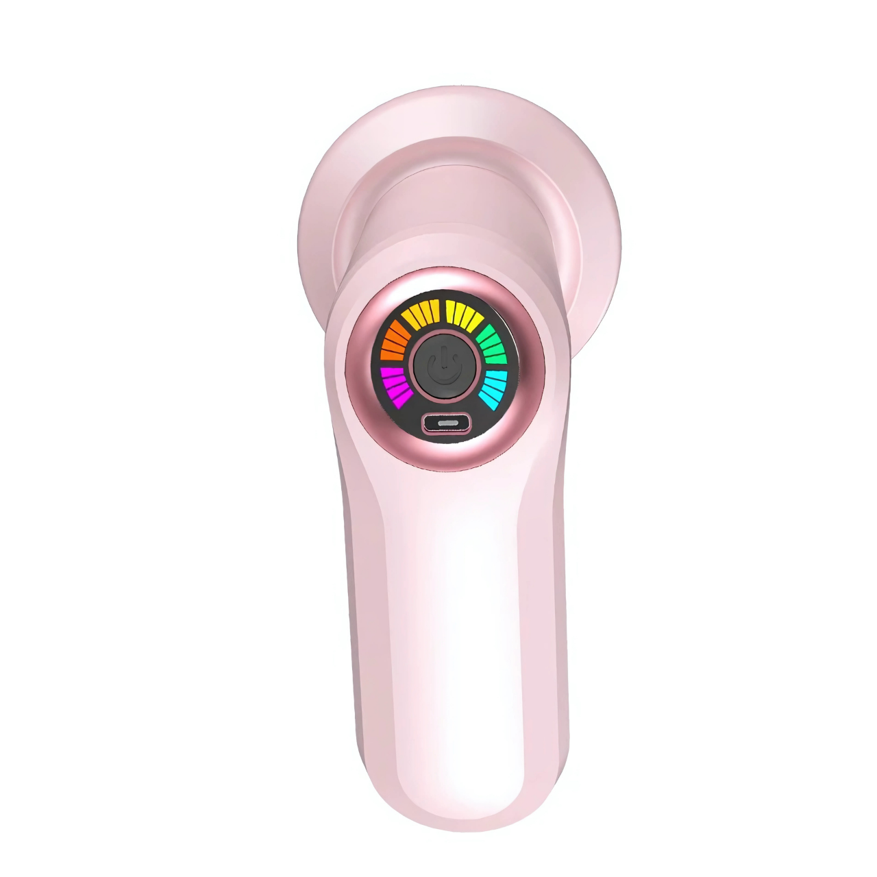 Вибромассажер ручной для мышц тела рук и ног 5 насадок Розовый (7579807111) - фото 3 Вибромассажер ручной для мышц тела рук и ног 5 насадок Розовый (7579807111) - фото 3