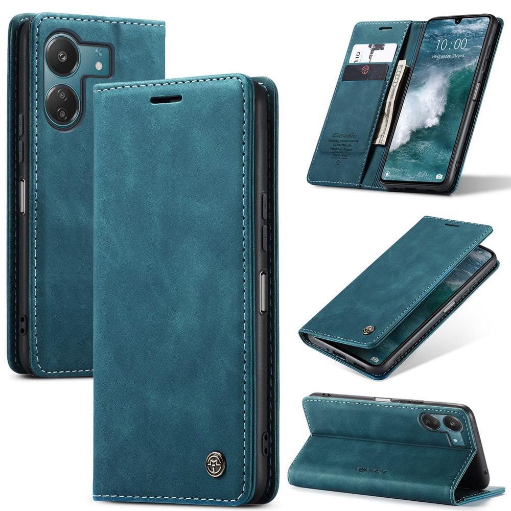 Чехол книжка с магнитом Xiaomi Redmi 13C CaseMe Sea Green (35388-56)