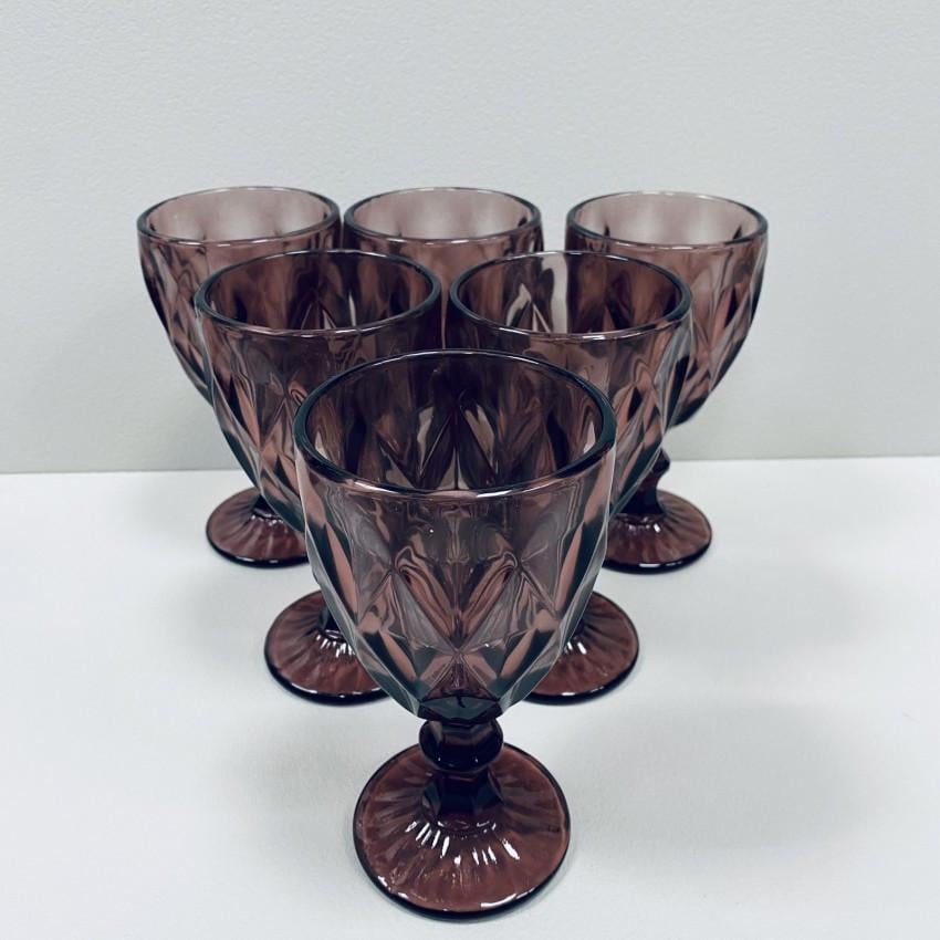 Набір келихів для вина A-PLUS 9051/2257 310 мл 6 шт. Purple Red (2380477908) - фото 2 Набір келихів для вина A-PLUS 9051/2257 310 мл 6 шт. Purple Red (2380477908) - фото 2