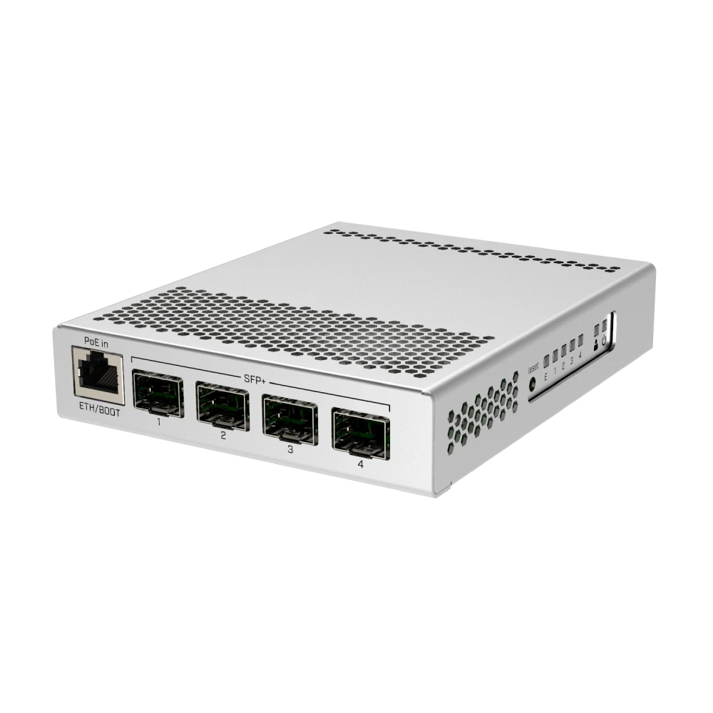 Комутатор 5 портів керований MikroTik CRS305-1G-4S+IN (2863456257)