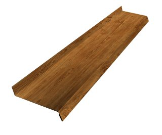 Отлив оконный SIMBUD 100х1250 мм Античный дуб матовый (585148)