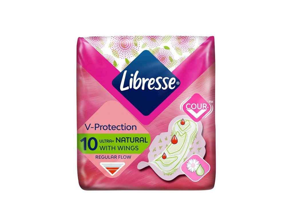 Прокладки гигиенические Libresse Normal Wing 10Aloe Vera & Camomile 4 к. (118748) Прокладки гигиенические Libresse Normal Wing 10Aloe Vera & Camomile 4 к. (118748)