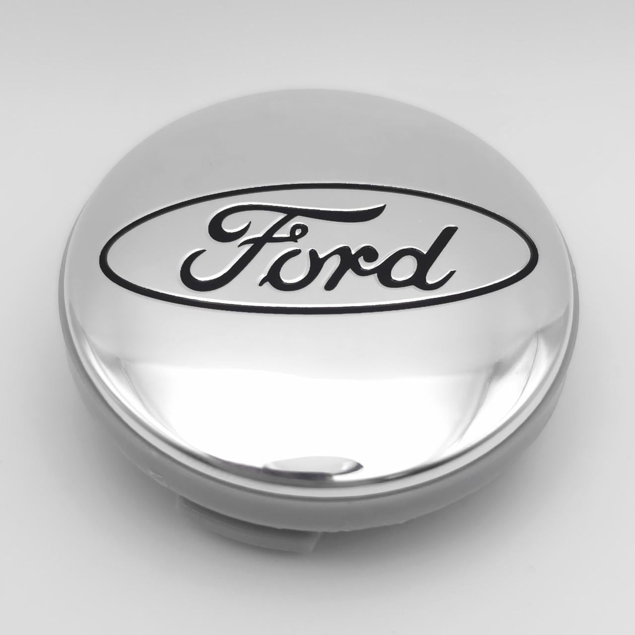 Колпачок заглушка ступицы колеса Ford 54 мм Хром (3006786365)