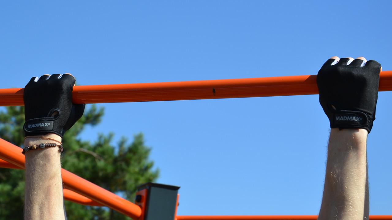 Перчатки для фитнеса MadMax MFG-251 Rainbow M Grey (A-012636) - фото 8 Перчатки для фитнеса MadMax MFG-251 Rainbow M Grey (A-012636) - фото 8