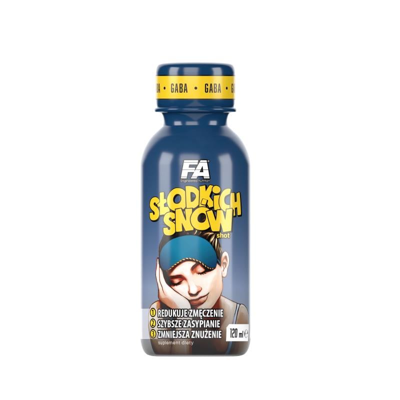 Добавка для сну Fitness Authority Slodkich Snow Shot Lemon black lilac 120 ml