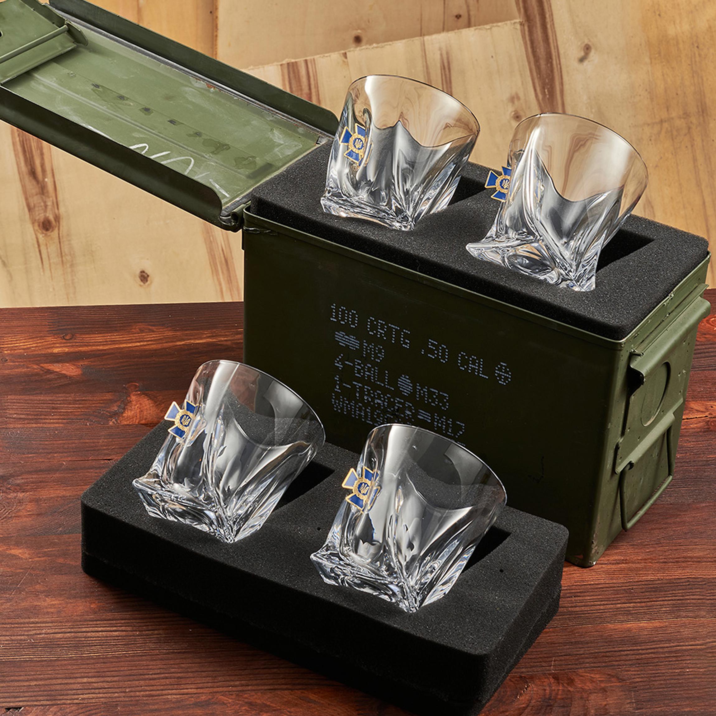 Набор VSKLO БК маленький хрустальные стаканы СБУ (28918749)