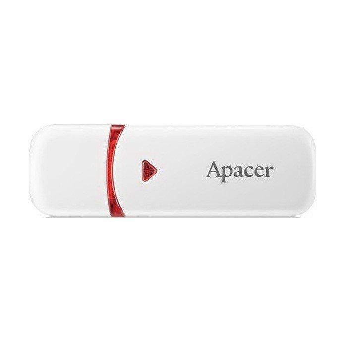 Флеш-память USB 2.0 Apacer AH333 64GB Белый (ERC-AP64GAH333W-1)